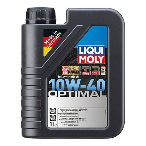 Liqui Moly Optimal 10W-40 1 л, (3929) моторное масло фото
