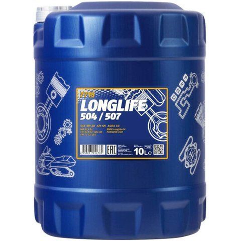 Mannol Longlife 504/507 5W-30 10 л, (MN7715-10) моторное масло фото