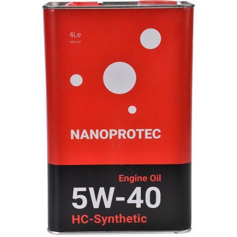 Nanoprotec HC-Synthetic 5W-40 4 л, (NP2206504) моторное масло фото