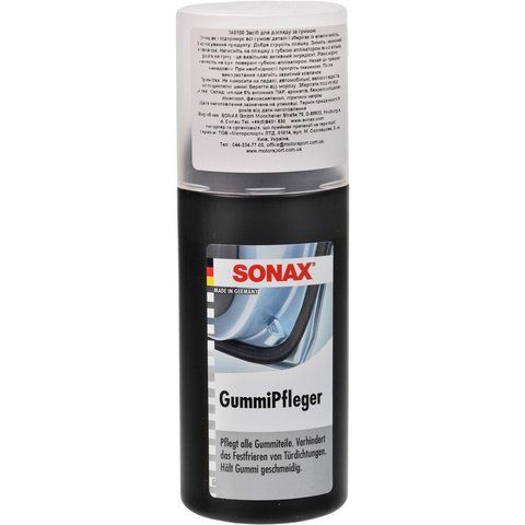 Sonax Gummi-Pflege, 100 мл (340100) полироль для кузова фото
