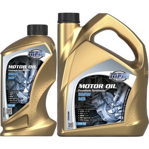 MPM Premium Synthetic BMW / MB 5W-30 1 л, (05001BM) моторное масло фото