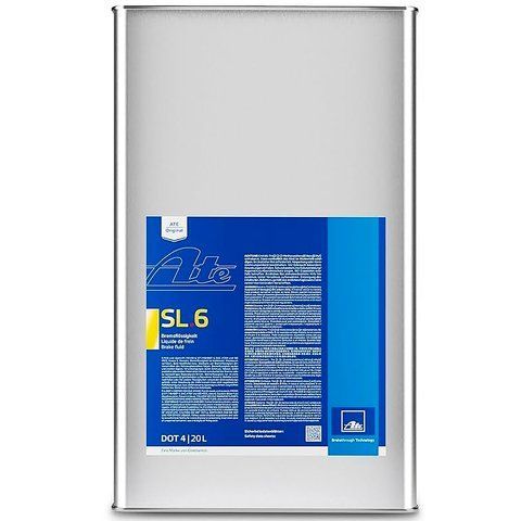 ATE Sl.6 (Class 6) DOT 4 ABS, ESP, ACR, 20 л тормозная жидкость фото