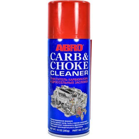 Очищувач карбюратора ABRO Carb & Choke Cleaner CC-200-R 283 мл фото