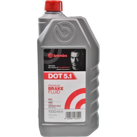 Brembo DOT 5.1, 1 л (L05010) тормозная жидкость фото