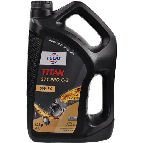Fuchs Titan Gt1 Pro C3 5W-30 5 л, (601426384) моторное масло фото