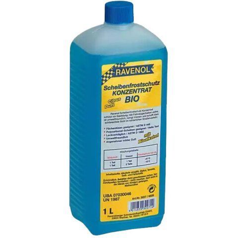 Концентрат омивача Ravenol Scheibenfrostschutz BIO зимовий -60&deg;С цитрусовий 1 л (14201001) фото