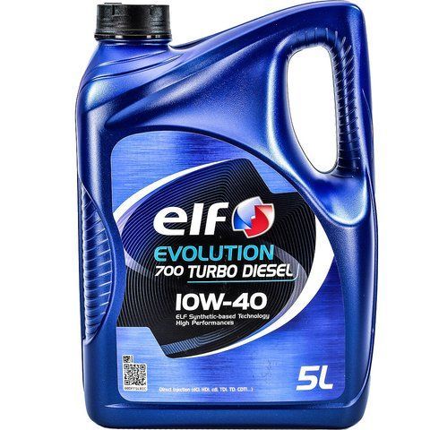 Elf Evolution 700 Turbo Diesel 10W-40 5 л, (201553R) моторна олива фото
