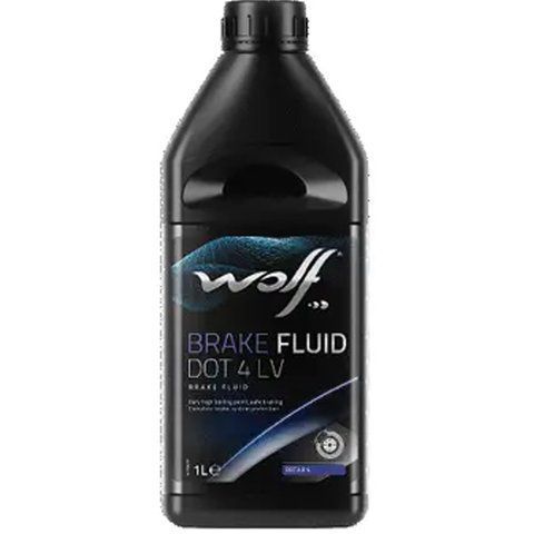 Wolf Brake Fluid DOT 4 LV, 1 л (1047758) гальмівна рідина фото