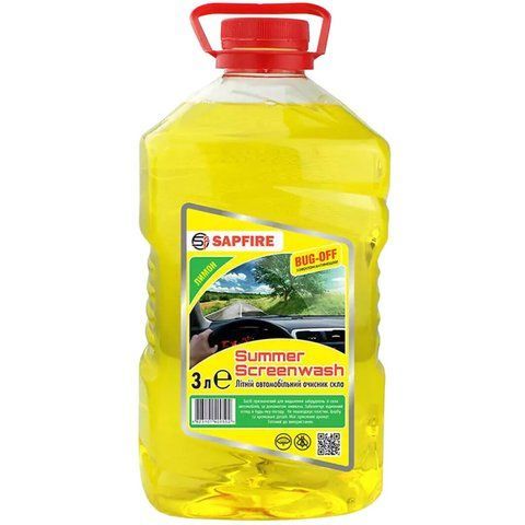 Sapfire Summer Screen Wash, 3 л (400502) омыватель стекла фото