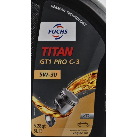 Fuchs Titan Gt1 Pro C3 5W-30 5 л, (601426384) моторна олива фото