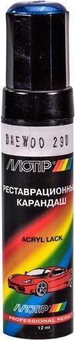 Реставрационный карандаш Motip металлик 29U D Синий для Daewoo 29ud фото