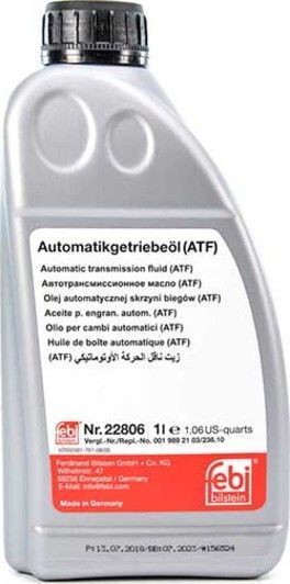 Febi Dexron III G/H, 1 л (22806) трансмиссионное масло фото