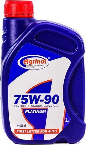 Agrinol Platinum GL-5 75W-90, 1 л (4802859045) минеральное трансмиссионное масло фото