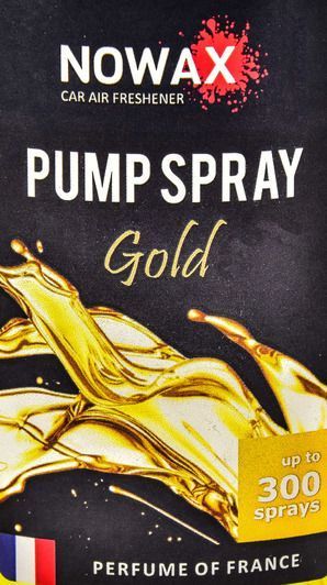 Nowax Pump Spray Gold, 75 мл (NX07520) ароматизатор фото