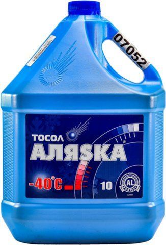 Готовый антифриз АЛЯSКА А-40 синий -40 &deg;C фото