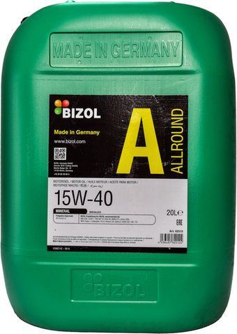 Bizol Allround 15W-40 20 л, (82012) моторное масло фото