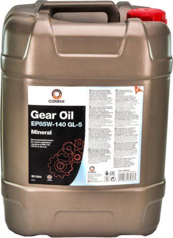 Comma EP85W-140 GL-4 / 5 85W-140, 20 л (HMG20L) минеральное трансмиссионное масло фото