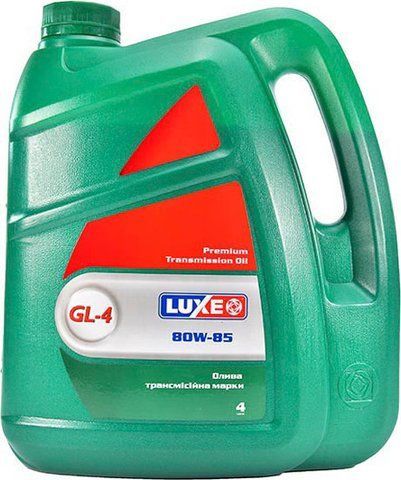 Luxe GL-4 80W-85 , 4 л (537) минеральное трансмиссионное масло фото