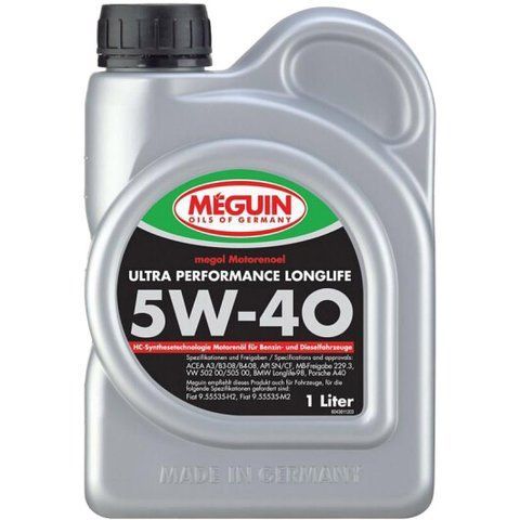Meguin Ultra Performance Longlife 5W-40, 1 л (4361) моторна олива фото
