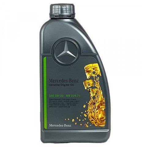 Mercedes-benz MB 229.71 Engine Oil 0W-20, 1 л (000989670511ANXE) моторное масло фото