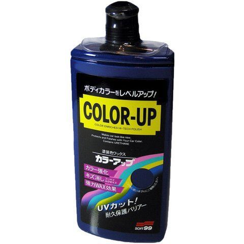 Кольоровий поліроль для кузова SOFT99 Color-Up синій фото