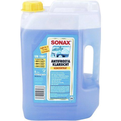 Sonax AntiFrost&KlarSicht зимний -70&deg;С 5 л, (332505) концентрат омывателя фото