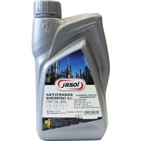 Jasol G11 синий, 1 л (325124) концентрат антифриза фото