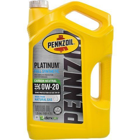 Pennzoil Platinum&nbsp;Fully Synthetic 0W-20, 4,73 л (550046127) моторное масло фото