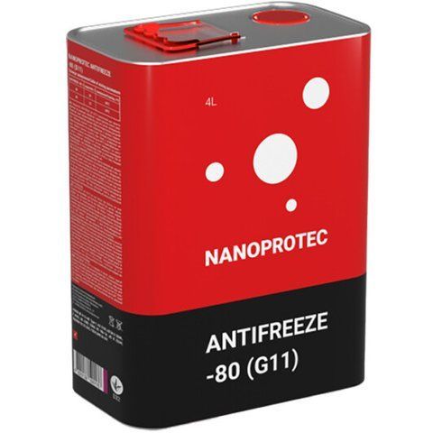 Nanoprotec -80&deg; G11 синий, 4 л (NP3202504) концентрат антифриза фото