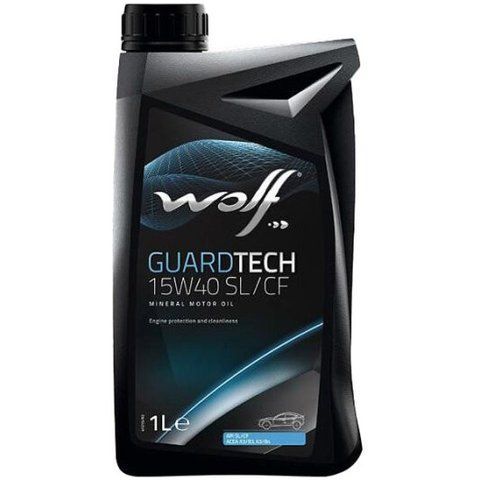 Wolf Guardtech 15W-40 1 л, (8300110) моторное масло фото