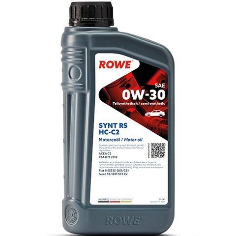 Rowe HC Synt RS HC-C2 0W-30, 1 л (20247001099) моторное масло фото