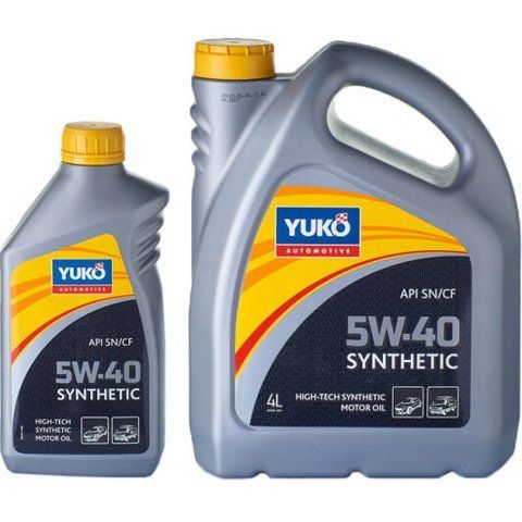 Yuko Synthetic 5W-40 1 л, моторное масло фото