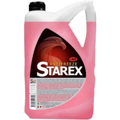 Готовый антифриз Starex G11 красный -40 &deg;C фото