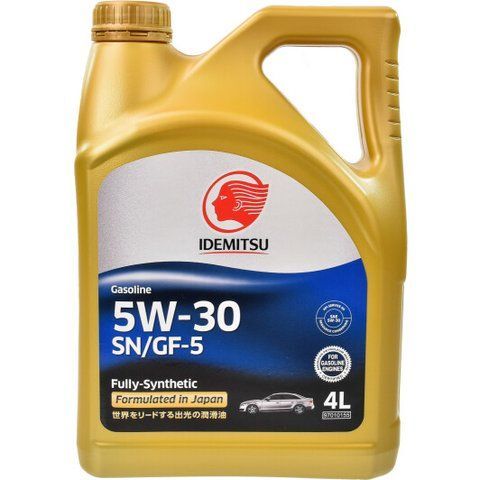 Idemitsu Engine Oil 5W-30, 4 л (30011328746) моторное масло фото