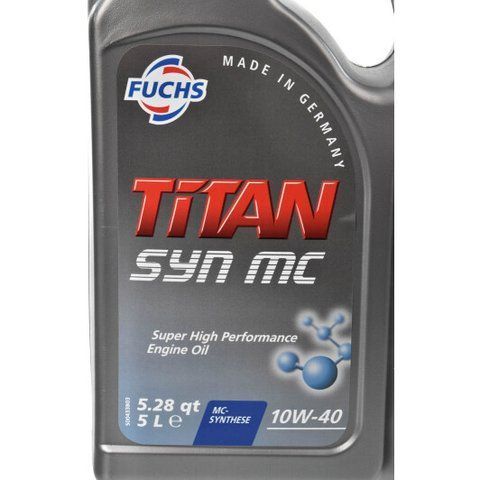 Fuchs Titan Syn MC 10W-40 5 л, (601004384) моторна олива фото