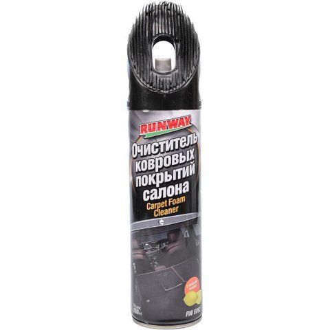 Очисник салону Runway Carpet Foam Cleaner лимон 650 мл RW6092 фото