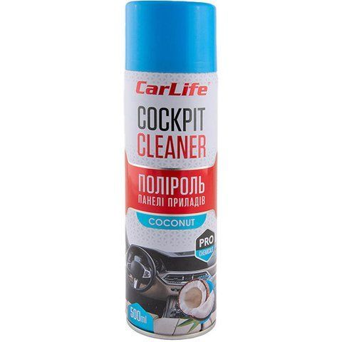 Carlife Cockpit Cleaner кокос, 500 мл (CF509) полироль для салона фото