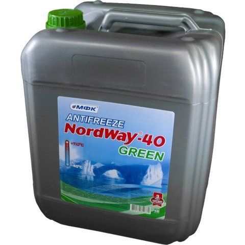 Готовый антифриз МФК NordWay G11 зеленый -40 &deg;C фото