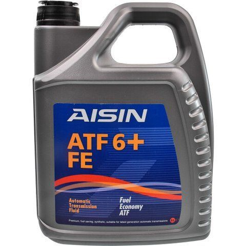 Aisin ATF 6+ FE, 5 л (ATF-91005) синтетическое трансмиссионное масло фото