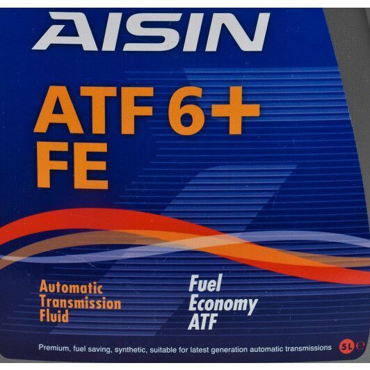 Aisin ATF 6+ FE, 5 л (ATF-91005) синтетична трансмісійна олива фото