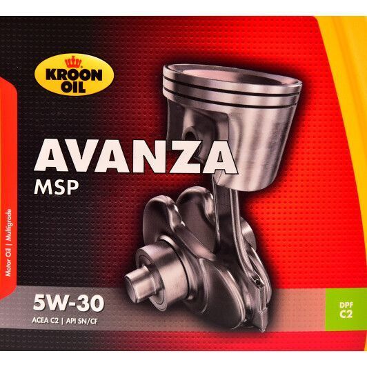 Kroon Oil Avanza MSP 5W-30 5 л (33496) моторна олива фото