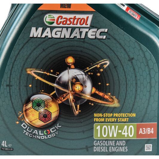 Castrol Magnatec A/B 10W-40, 4 л (15F7CE) моторное масло фото