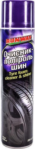 Чернитель шин Runway Tyre Foam Cleaner & Shine RW6127 650 мл фото