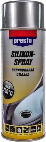 Presto Silikon Spray силіконове мастило, 400 мл (217784) фото