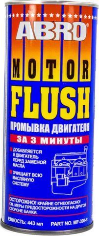ABRO Motor Flush 3 min, 0,444 л (MF390) промивка двигуна фото