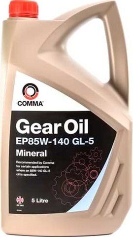 Comma EP85W-140 GL-4/5 85W-140, 5 л (HMG5L) мінеральна трансмісійна олива фото