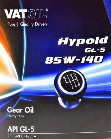 Vatoil Hypoid GL-5 85W-140, 1 л (50173) мінеральна трансмісійна олива фото