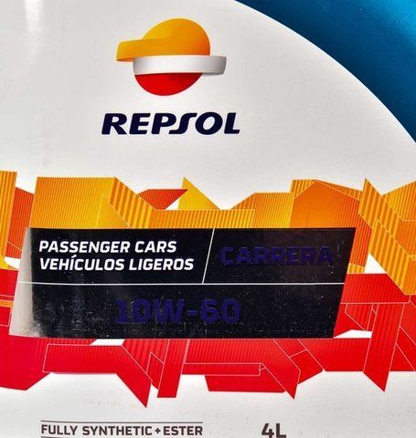Repsol Carrera 10W-60 4 л, (rp050g54) моторна олива фото