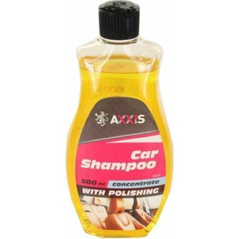 Автошампунь-полироль концентрат Axxis Car Shampoo With Polishing с воском фото
