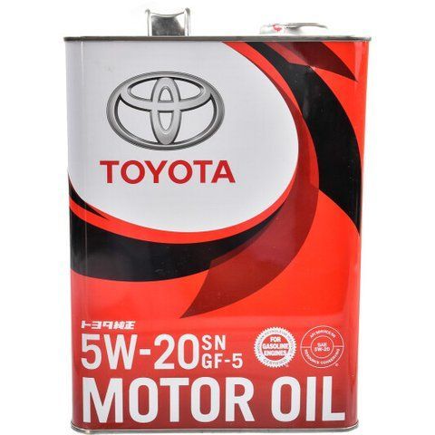 Toyota SN/GF-5 5W-20 4 л, (0888010605) моторное масло фото